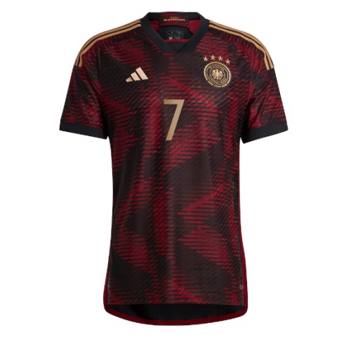 Germany Kai Havertz #7 Replica Away Stadium Shirt World Cup 2022 Short Sleeve